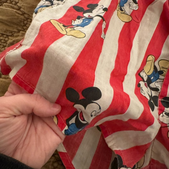 Vintage Mickey Mouse Striped Boxers - Picture 5 of 7